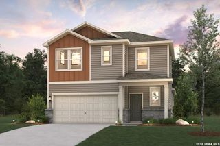 New construction Single-Family house 9915 Chavaneaux Lndg, San Antonio, TX 78221 plan Hawthorn - 1802 - image