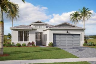 New construction house 12040 Sw Pantone St, Port St. Lucie, FL 34987 plan Sage - image