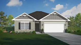New construction Single-Family house Hinesville, GA 31313 plan The Saunders - image