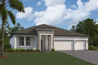 New construction house 31266 Hayman Lp, Wesley Chapel, FL 33545 plan Corina III - image