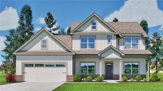 New construction  house 155 Fairwinds Dr, Covington, GA 30016 plan (GA) Brooks A 2 Front Entry - image