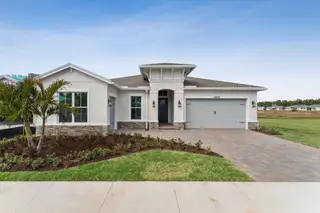 New construction Single-Family house 10209 Nw Field Flower Trl, Port St. Lucie, FL 34987 plan Bell - image