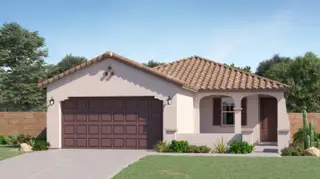 New construction Single-Family house 17309 W Gray Fox Tr, Surprise, AZ 85387 plan Jerome I Plan 3563 - image