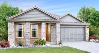 New construction house 155 Parsons, Kyle, TX 78640 plan Albany - image