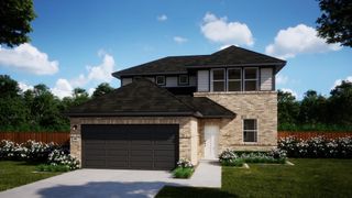 New construction Single-Family house 180 Prodigal Way, Kyle, TX 78640 Turner Plan- photo