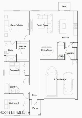 New construction  house 2982 Grand Finale St, Green Cove Springs, FL 32043 plan Bloom - image