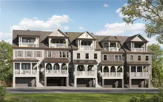 New construction Townhouse house 3440 Commander Cv, Suwanee, GA 30024 plan The Lawrence - image