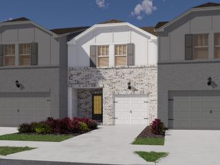 New construction Townhouse house 3370 Brooks Lake Dr, Loganville, GA 30052 plan Amber - image
