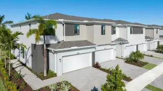 New construction Townhouse house 9854 Sw Torquay Dr, Port St. Lucie, FL 34987 plan Ellery - image