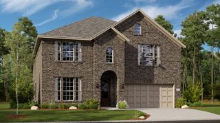 New construction Single-Family house 1233 Hondo Canyon Dr, Fort Worth, TX 76052 plan Sunstone w/ Media Standard - image