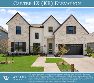 New construction Single-Family house 32415 Sandhill Place St, Fulshear, TX 77441 plan The Carter IX - image