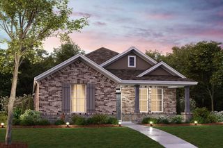 New construction Single-Family house 1017 Tarryhill Dr, Crowley, TX 76036 plan Camellia - Cottage Series - image