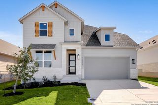 New construction Single-Family house 11922 Lofted Bloom, Schertz, TX 78154 plan Rodin Plan - image