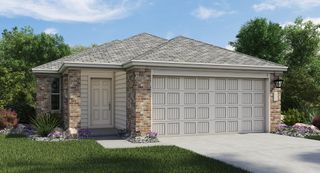 New construction Single-Family house 1409 Roaming Oak Bnd, Georgetown, TX 78628 plan Marion - image