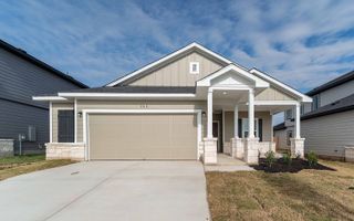 New construction Single-Family house 508 Bobcat Creek Dr, Jarrell, TX 76537 plan Comal - image