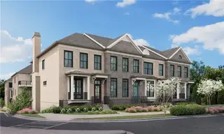 New construction Townhouse house 210 Midnight Oak Run 3, Alpharetta, GA 30009 plan The Chamberlain - image