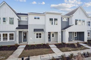 New construction Townhouse house 608 Brackenberry Aly, Wake Forest, NC 27587 plan Wilson - image