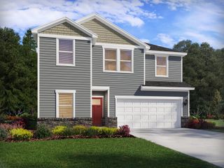 New construction Single-Family house 1452 Hatteras Rd, Durham, NC 27704 plan Lakeland - image