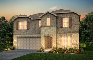 New construction house 15965 Dauntless Cove Dr, Haslet, TX 76052 plan Thomaston - image