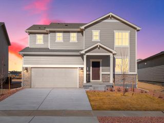 New construction Single-Family house 13326 Valley Peak Dr, Peyton, CO 80831 plan The Dillon - image