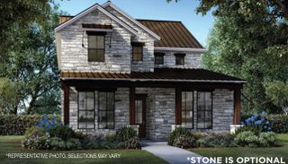 New construction house 13974 Bohannon Dr, Frisco, TX 75033 plan La Villa - 3115F - image