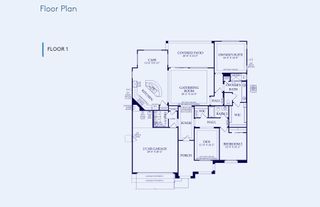 New construction house 19784 N 273Rd Ln, Buckeye, AZ 85396 plan Pursuit - image