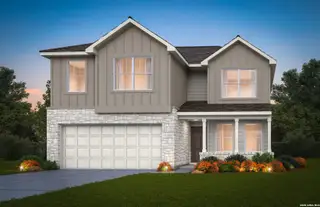 New construction Single-Family house 12259 Vaquera Bnd, San Antonio, TX 78254 plan Enloe - image