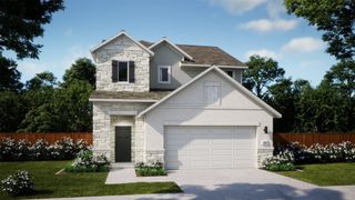 New construction house 265 Langhorne Bnd, Liberty Hill, TX 78642 plan Addison - image