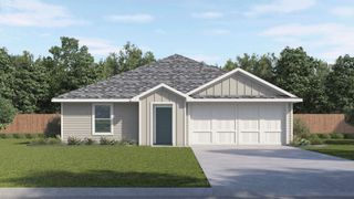New construction Single-Family house 12213 Horseshoe Field Bnd, Mustang Ridge, TX 78610 plan The Austin - image