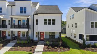 New construction Townhouse house 1128 Lamplighter Dr, Raleigh, NC 27604 plan Red Rocks - image