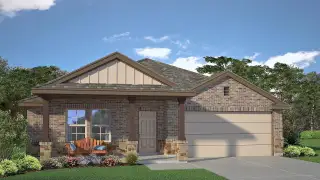 New construction Single-Family house 224 Creekfall Rd, Burnet, TX 78611 plan Richmond - image