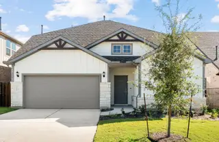 New construction Single-Family house 317 Bristlecone Bnd, Liberty Hill, TX 78642 plan Keller - image