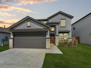 New construction Single-Family house 313 Stellar Wind Dr, Georgetown, TX 78628 plan Christina 2516 S - image