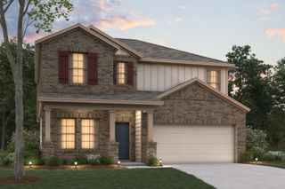 New construction house 2210 Croaker Crk, San Antonio, TX 78253 plan Harrison - image