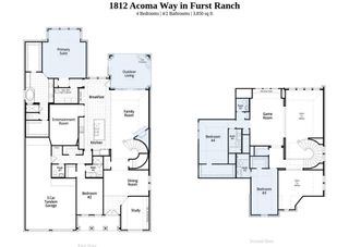 New construction Single-Family house 1812 Acoma Wy, Flower Mound, TX 76226 plan 223 - image