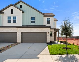 New construction Duplex house 304 Emerie Wy, Georgetown, TX 78626 plan Bryant - image
