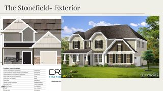 New construction Single-Family house 315 Adams Pointe Ct, Angier, NC 27501 plan Stonefield - image