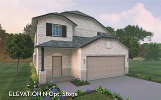 New construction Single-Family house 717 Barbary Coast Ln, Jarrell, TX 76537 Hickory- photo