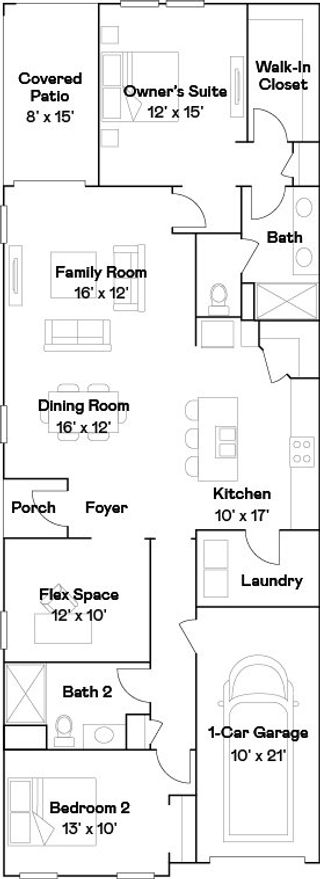 New construction house 10866 Rustic Eve Ct, Land O' Lakes, FL 34638 plan Dayspring II* - image