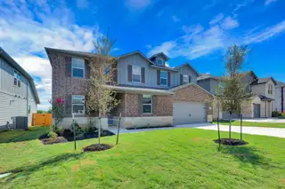 New construction Single-Family house 116 Divisadero Dr, Hutto, TX 78634 plan The Frontier (560) - image