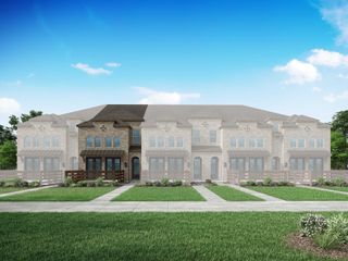 New construction Townhouse house 3748 Queen Road, Sherman, TX 75090 Berkley Plan- photo