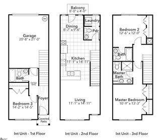 New construction Single-Family house 26 Renaissance Row Dr, Greenville, SC 29607 plan Walker - image