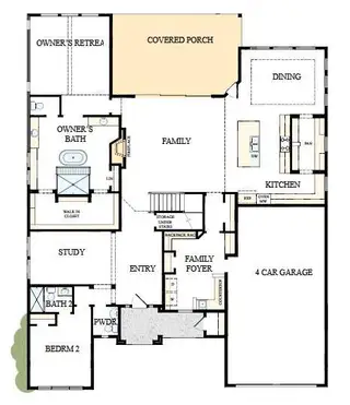 New construction Single-Family house 110 Rustica Bloom Trl, Willis, TX 77318 plan The Mendoza - image
