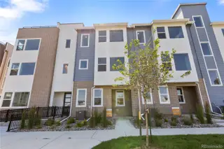 New construction Townhouse house 14261 Currant St, Broomfield, CO 80020 plan View Series - Antora - image