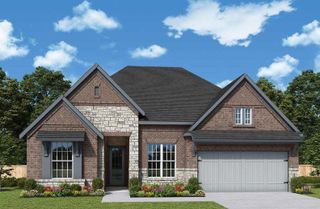 New construction Single-Family house 1006 Raindrop Creek Lane, Conroe, TX 77304 The Omaha- photo