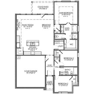 New construction Single-Family house 1539 Oakdale Dr, Kaufman, TX 75142 - image