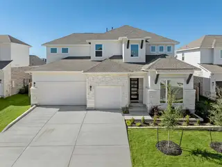 New construction Single-Family house 124 Irvine Pass, Santa Rita Ranch, TX 78628 plan Keeton - image