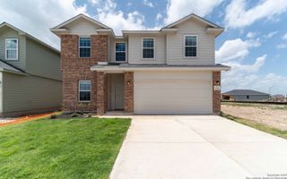 New construction Single-Family house 5222 Clarence Fld, Von Ormy, TX 78073 plan Trinity - image