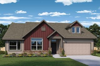 New construction Single-Family house 110 Pine Bark Dr, Buda, TX 78610 The Countryside- photo