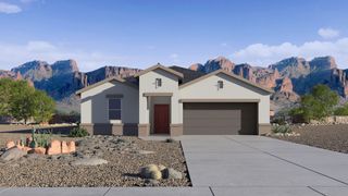 New construction Single-Family house 647 W Bunker Hill St, Florence, AZ 85132 plan Cali - image